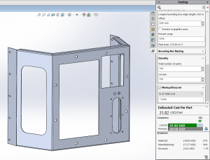 مرور کلی بر SOLIDWORKS Costing