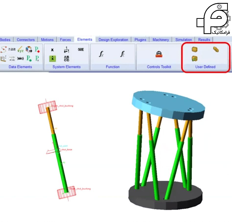 adams view UDE authoring