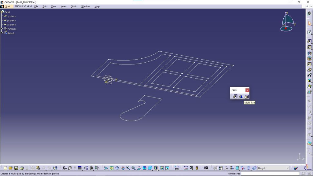 فعالسازی دستور Multi Pad