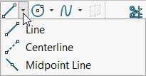 دستور Line tools