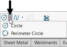 ابزار Circle Tool